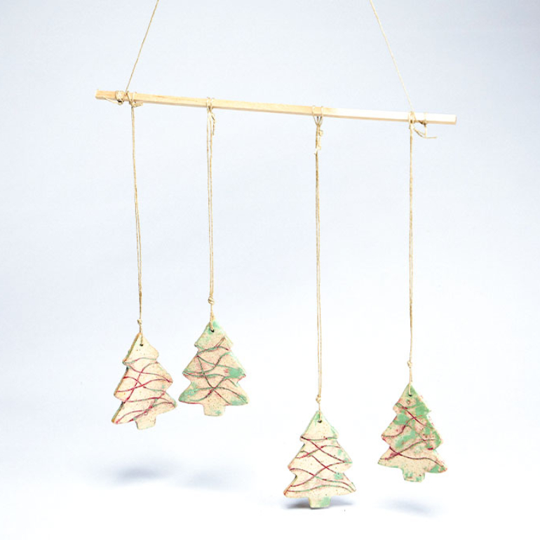 Artesanía barro blanco